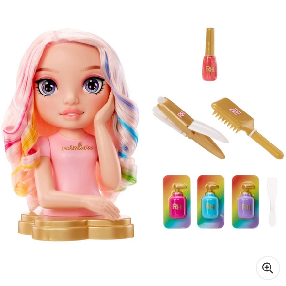 Rainbow High Bella Parker Styling Head Playset