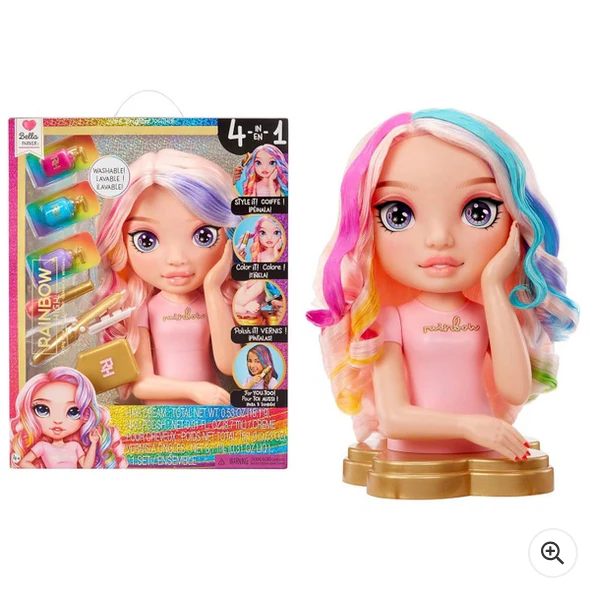 Rainbow High Bella Parker Styling Head Playset