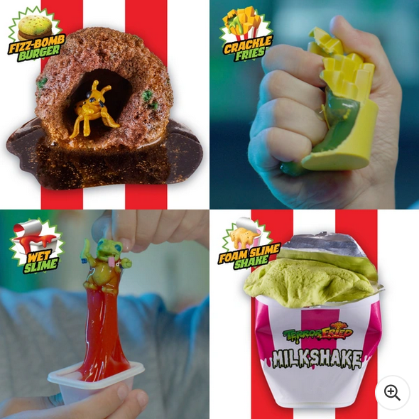 Terror Fried Gross Bucket Playset