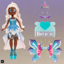 Load image into Gallery viewer, Royale High Chromae the Ice Fairy Fashion Doll