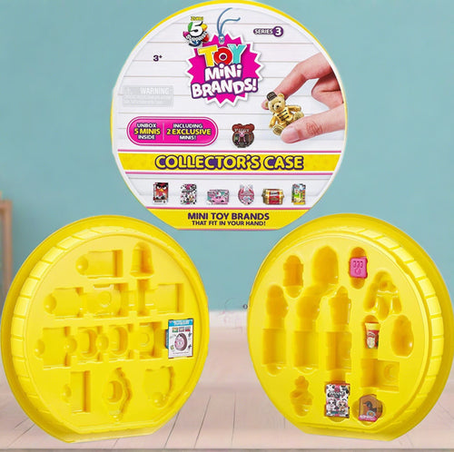 5 Surprise Toy Mini Brands Collector's Case Series 3 By Zuru