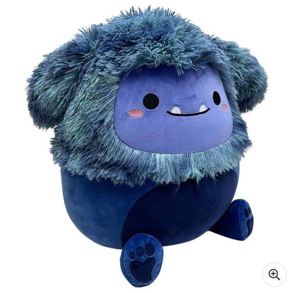 Original Squishmallows 40cm Dani the Navy Blue Bigfoot Soft Toy