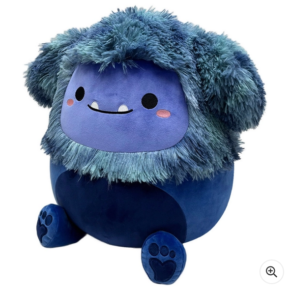 Original Squishmallows 40cm Dani the Navy Blue Bigfoot Soft Toy