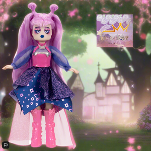 Royale High Avrilla the Dark Fairy Fashion Doll