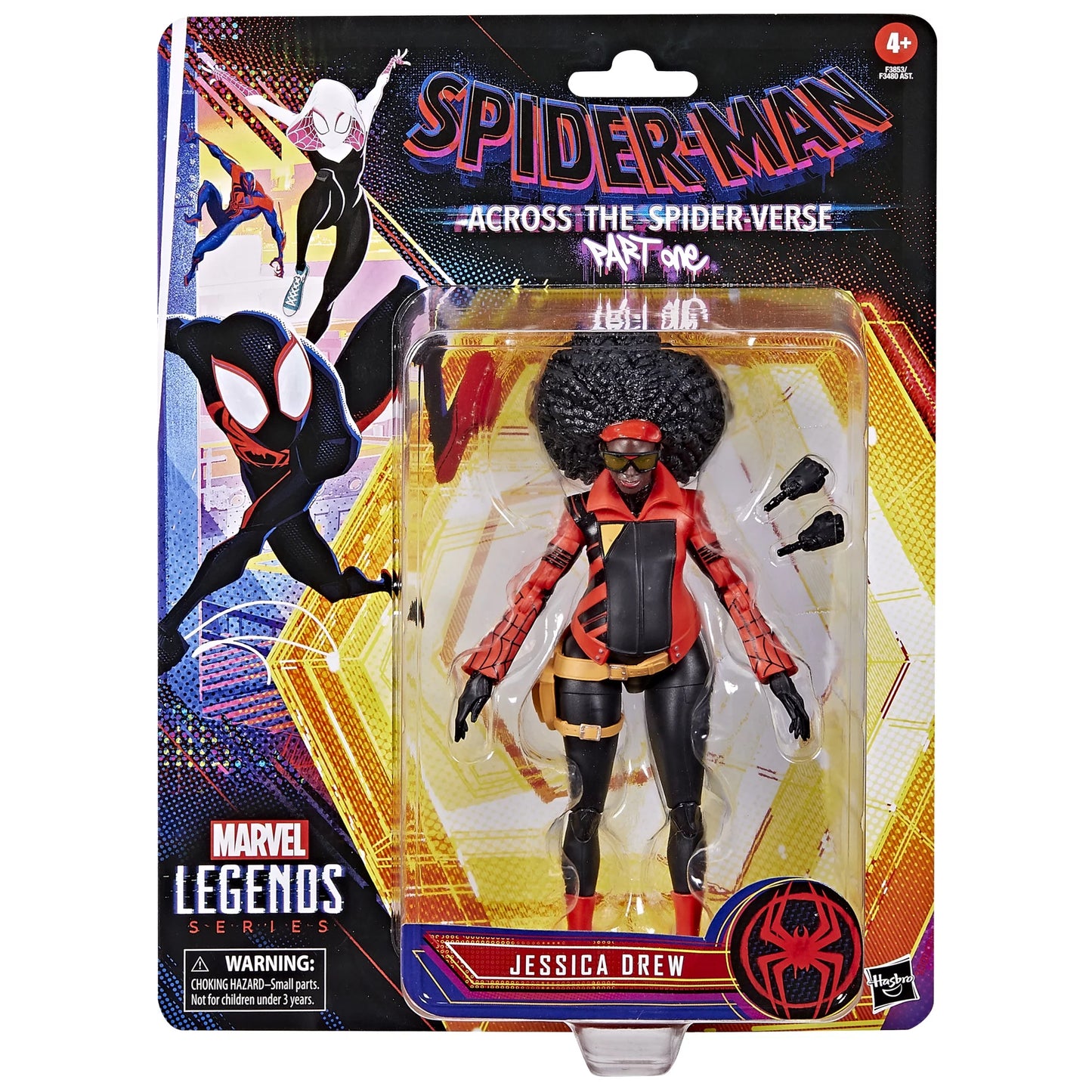 Marvel Legends Series Spider-Man: Across The Spider-Verse Jessica Drew 6-inch Action Figure