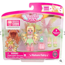 Načíst obrázek do prohlížeče Galerie, Royale High Deluxe Figure Nature Fairy Fashion Doll