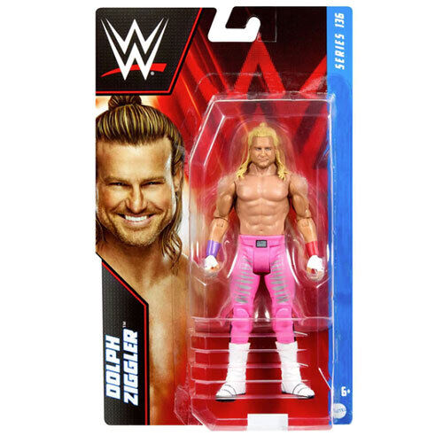 WWE Series 136 Action Figure - DOLPH ZIGGLER Pink Pants
