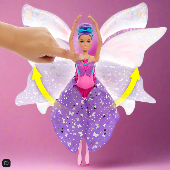 Barbie Dreamtopia Dance and Flutter Butterfly Doll