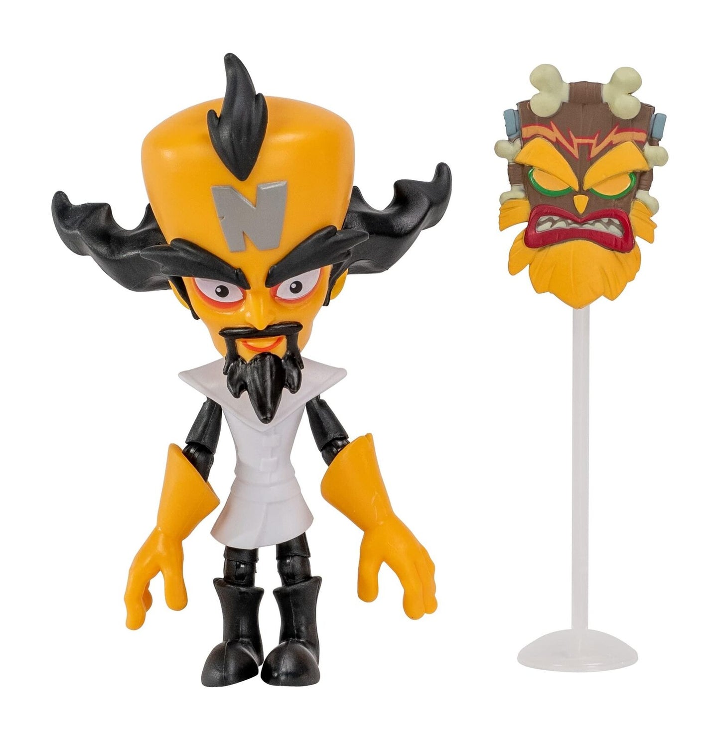 Crash Bandicoot 11cm DR NEO WITH UKA UKA MASK Collectable Figure