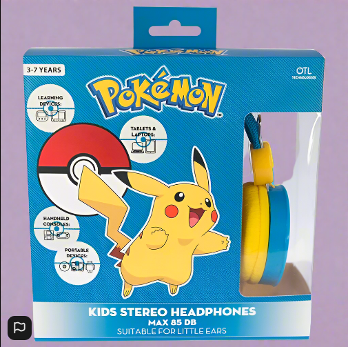 Pokemon Pikachu Core Kids' Headphones