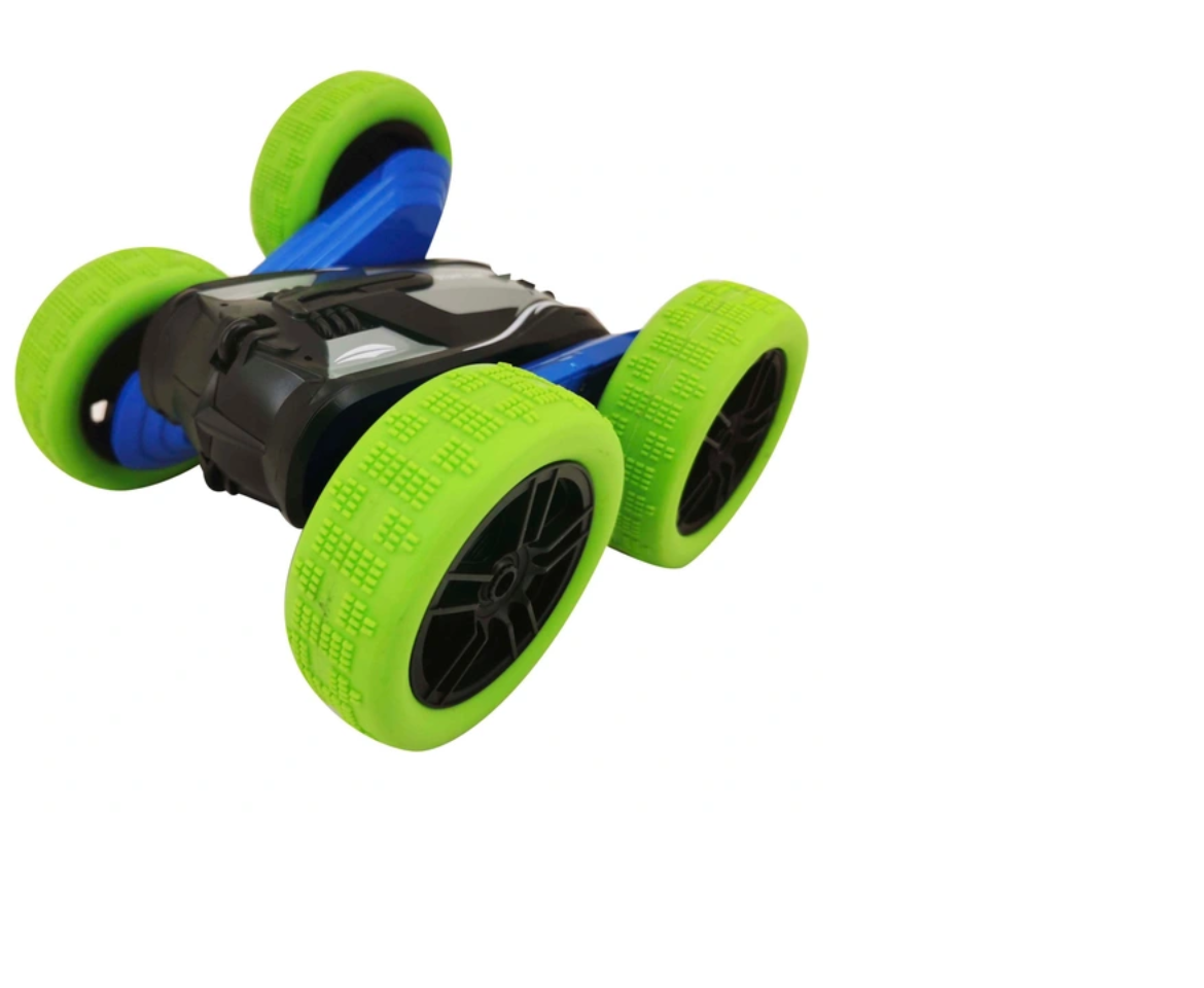 1:24 Spin n Stunt Radio Control Car in Green and Blue