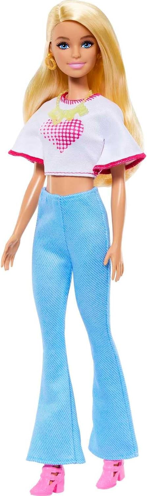 Barbie Doll and Ken Doll Fashion Set with Clothes and Accessories