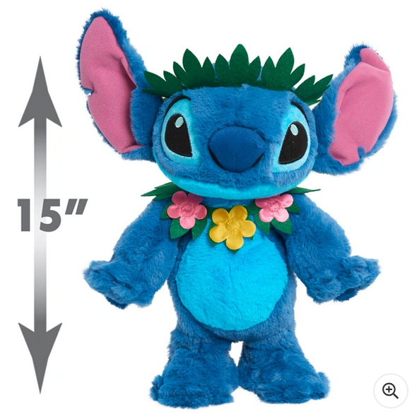 Disney Stitch Dance & Sing Interactive Plush