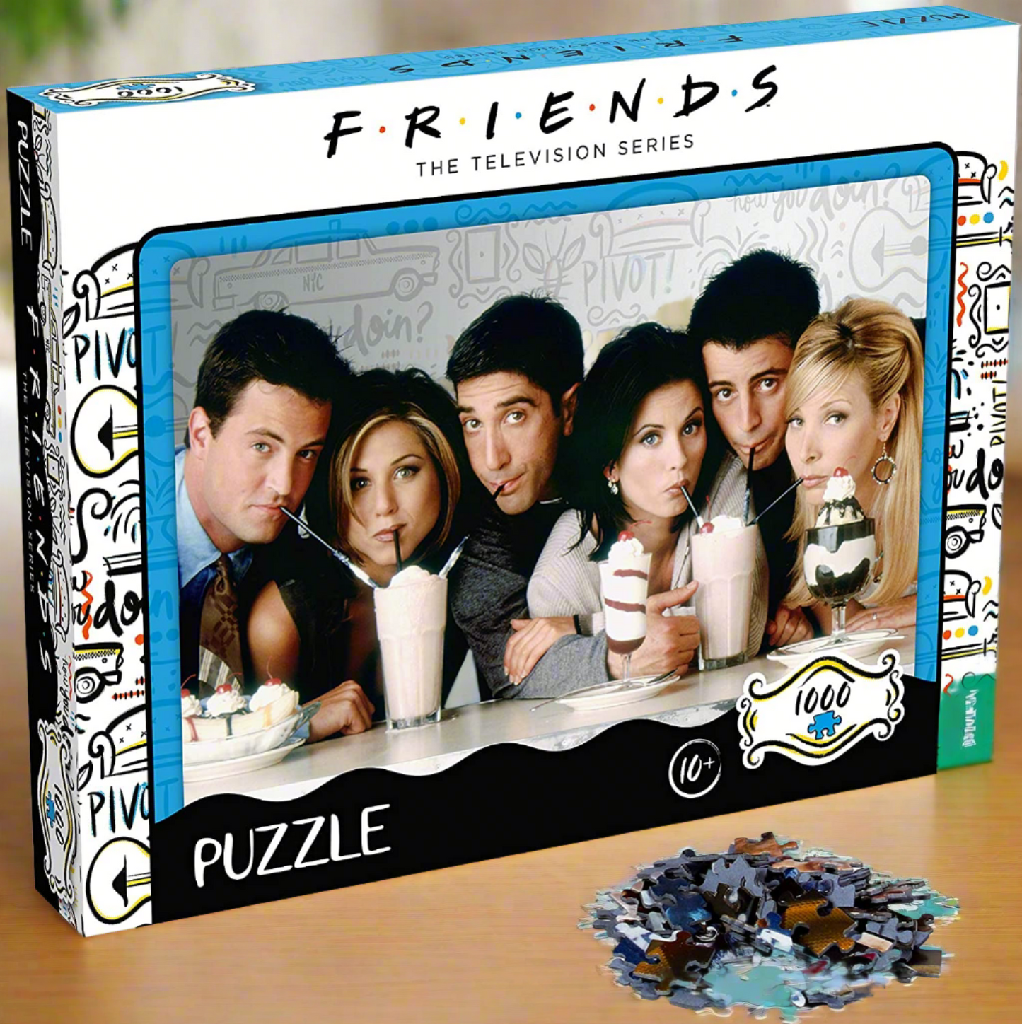 Friends Milkshake 1000 Piece Jigsaw Puzzle Game