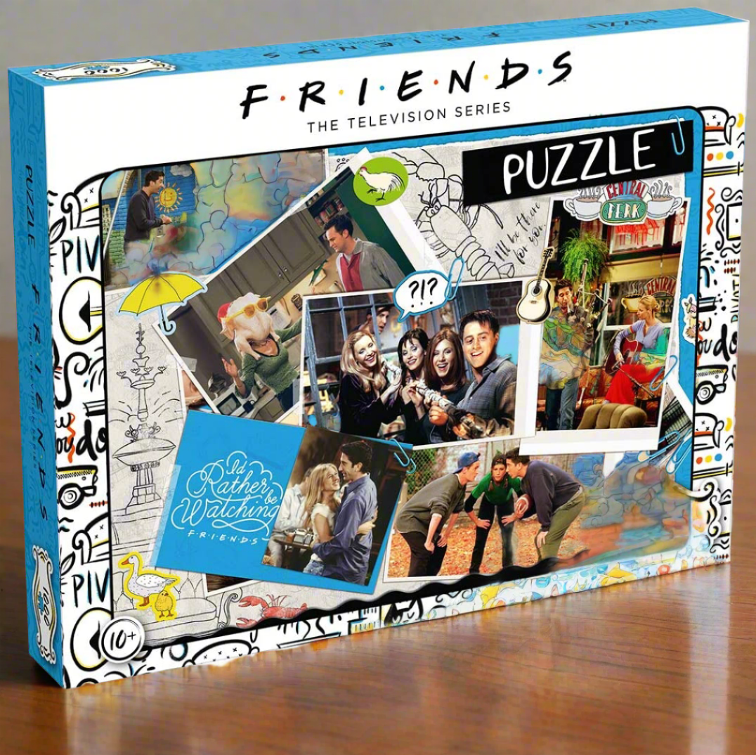 Friends Scrapbook 1000 Piece Jigsaw Puzzle