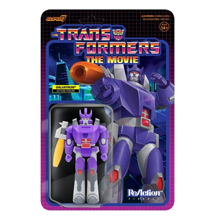 Transformers The Movie ReAction Galvatron Action Figure