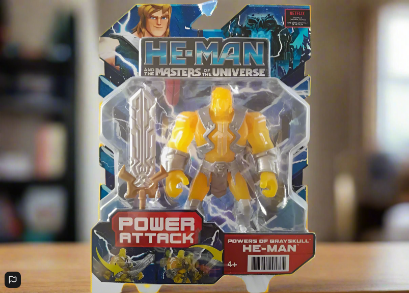 He-Man Masters Of The Universe Power Attack - Powers Of Grayskull He-Man Action Figure