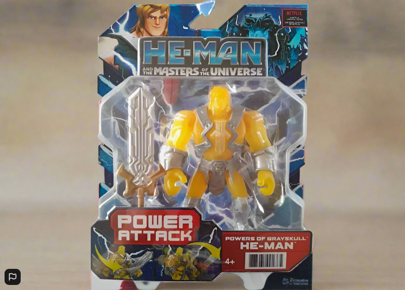 He-Man Masters Of The Universe Power Attack - Powers Of Grayskull He-Man Action Figure