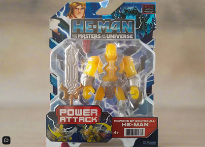 He-Man Masters Of The Universe Power Attack - Powers Of Grayskull He-Man Action Figure