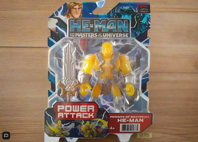 He-Man Masters Of The Universe Power Attack - Powers Of Grayskull He-Man Action Figure