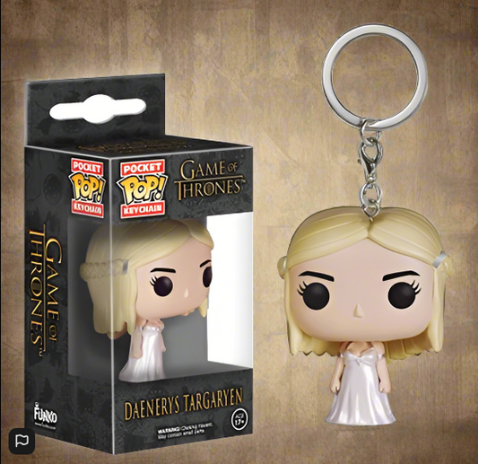 Funko Pop keychain GOT Daenerys Targaryen