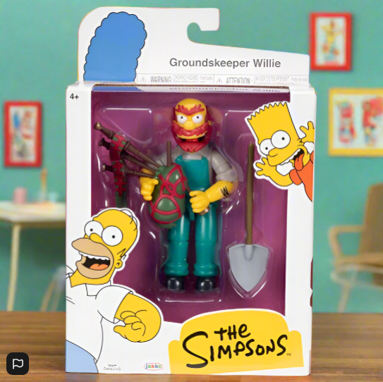 The Simpsons 13cm Groundskeeper Willie Action Figure