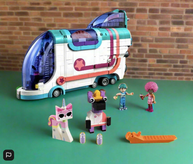 Lego The LEGO Movie 2 Pop-Up Party Bus (70828)