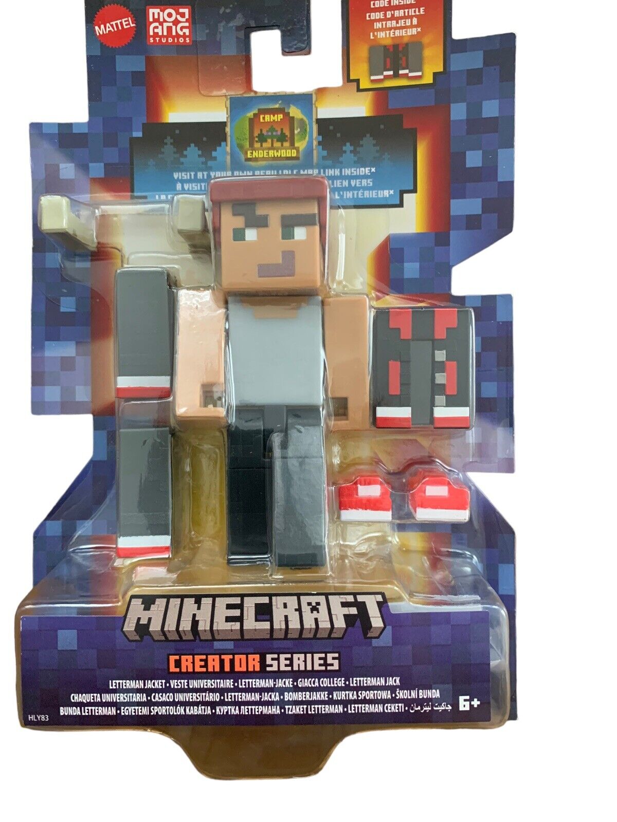 Minecraft Creator Series Mini Figure Letterman Jacket