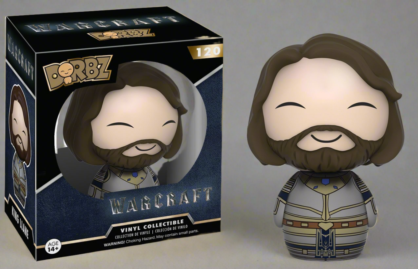 Funko Dorbz Warcraft Movie King Llane Action Figure