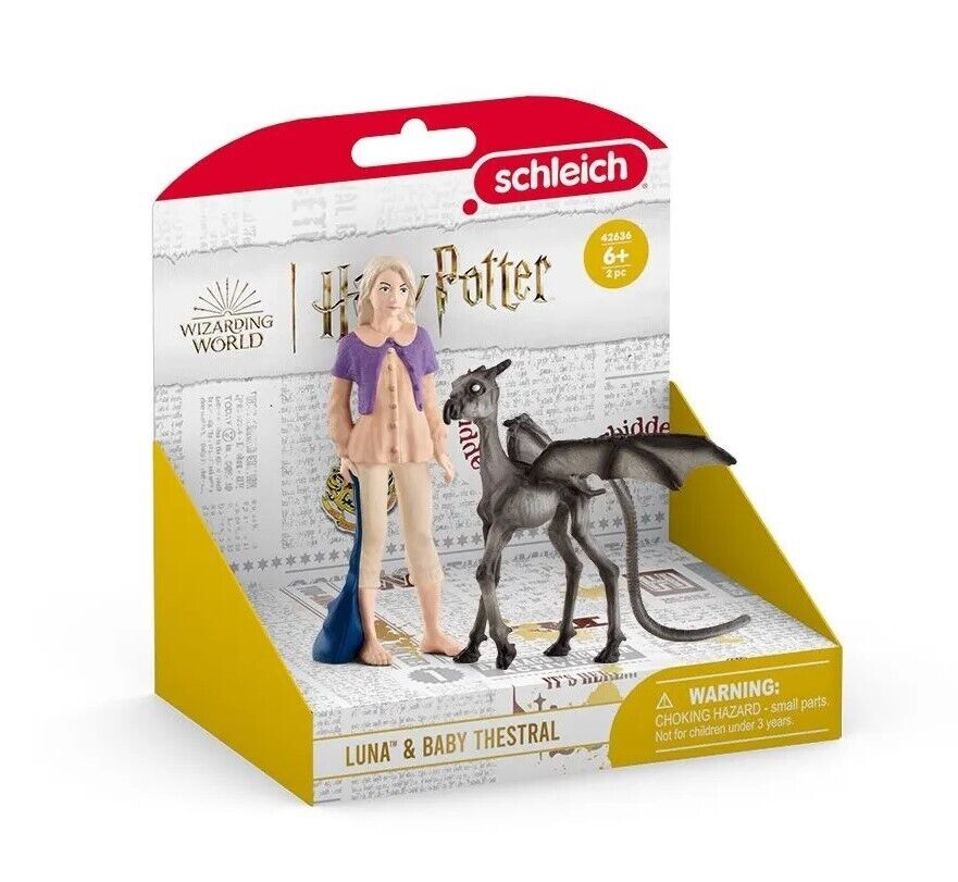 Schleich Wizarding World Harry Potter 42636 Luna Lovegood and Baby Thestral