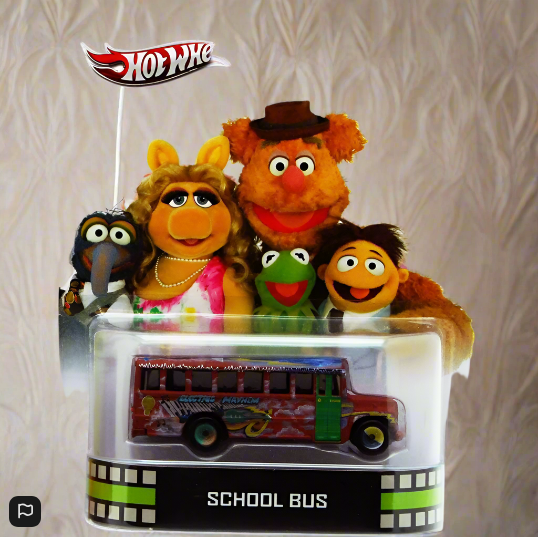 Hot Wheels The Muppets School Bus 1:64