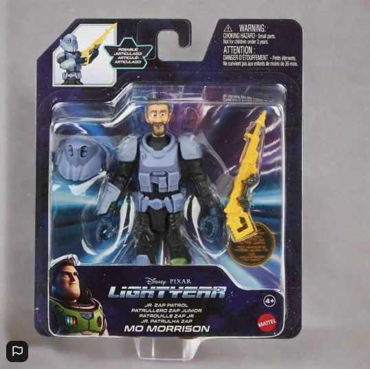 Disney Pixar Lightyear Jr. Zap Patrol Mo Morrison 5" Action Figure