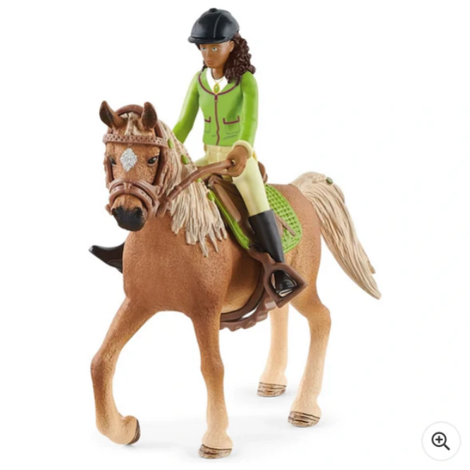 Schleich Horse Club Sarah & Mystery 42542