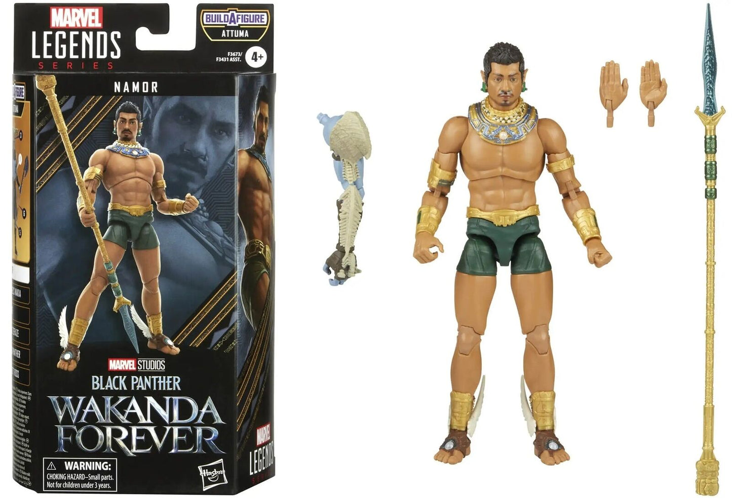 Marvel Legends Series Black Panther Wakanda Forever Namor 6-inch Action Figure