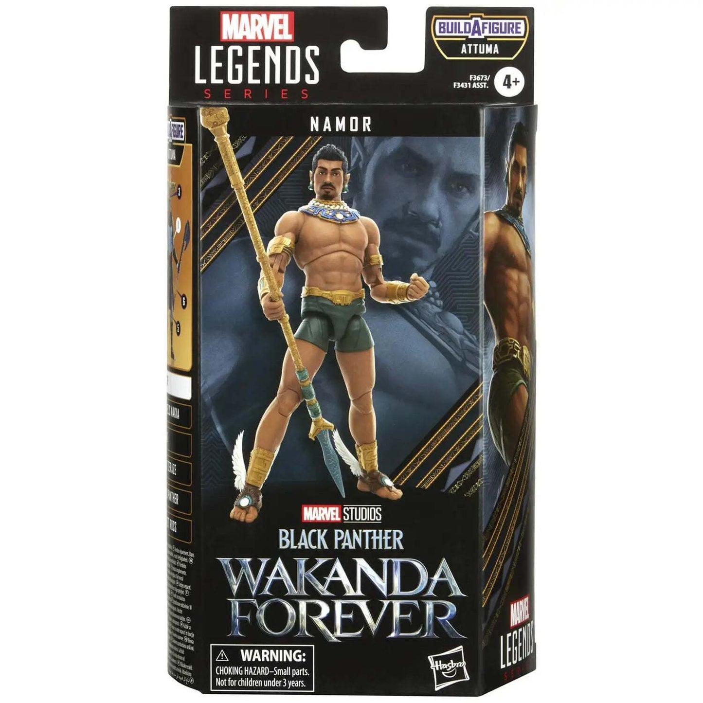 Marvel Legends Series Black Panther Wakanda Forever Namor 6-inch Action Figure