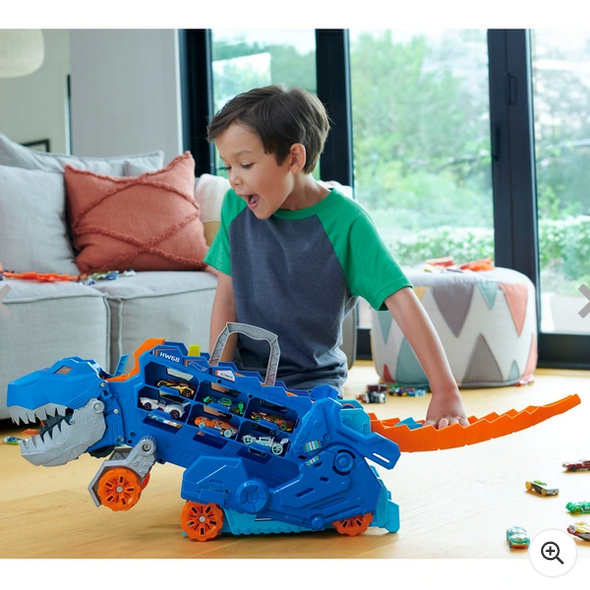 Hot Wheels City Let's Race Netflix - Ultimate T-Rex Transporter