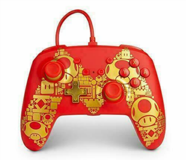 Nintendo Switch Enhanced Wired Controller Super Mario