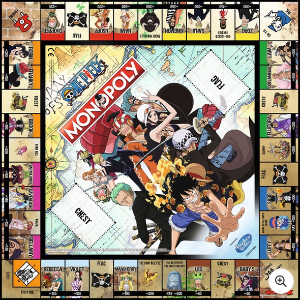 Monopoly One Piece Edition Board Game