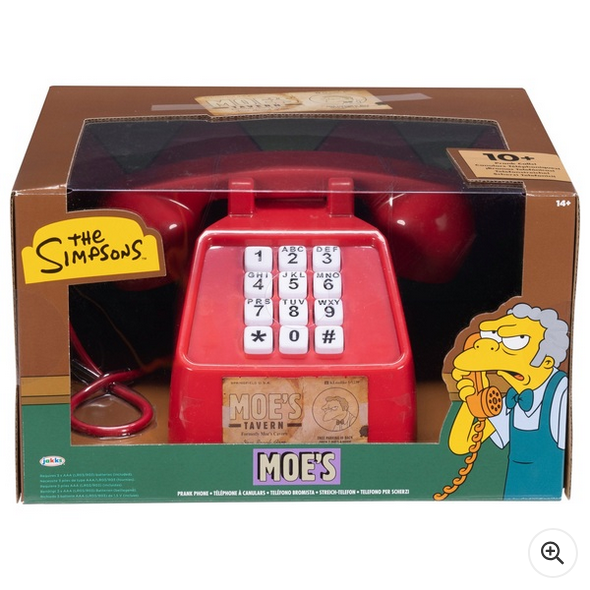 The Simpsons Moe's Prank Phone