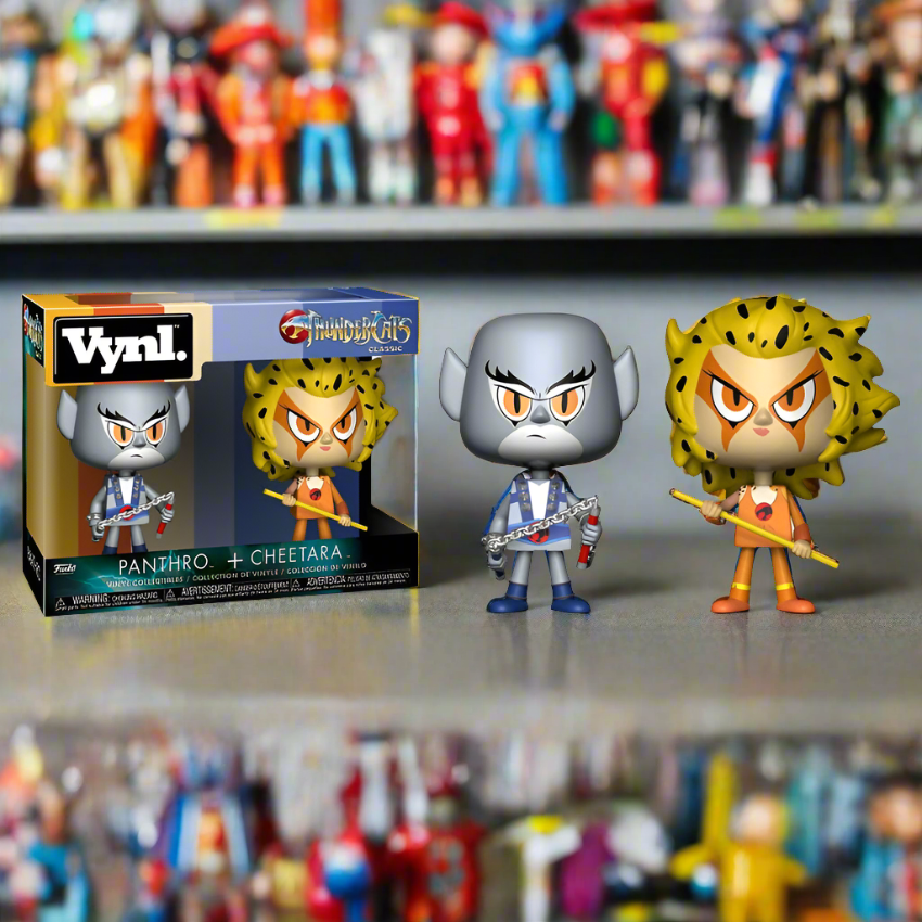 Funko Thundercats Panthro and Cheetara Vynl 2 Figure Pack