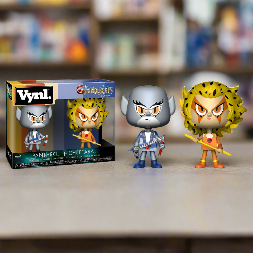 Funko Thundercats Panthro and Cheetara Vynl 2 Figure Pack