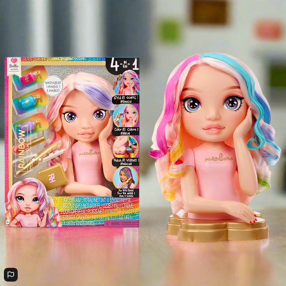 Rainbow High Bella Parker Styling Head Playset