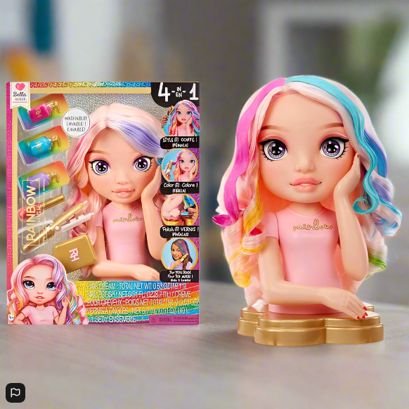 Rainbow High Bella Parker Styling Head Playset