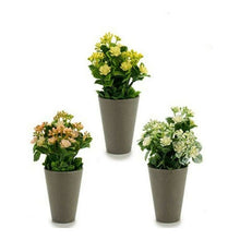 Načíst obrázek do prohlížeče Galerie, Artificial Flowers in Plant pot  11 x 22 x 11 cm Various Colours 1 Supplied