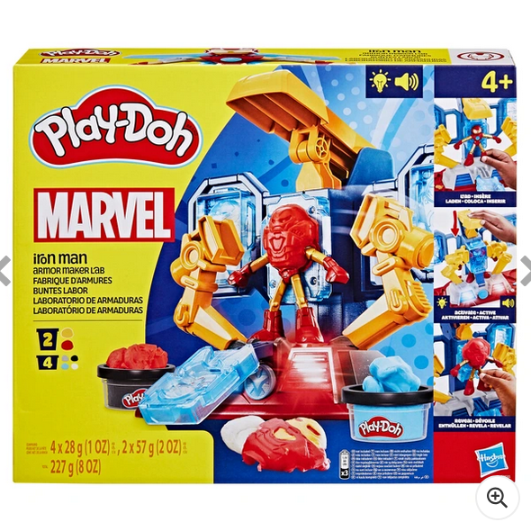 Play-Doh Marvel Iron Man Armour Maker Lab