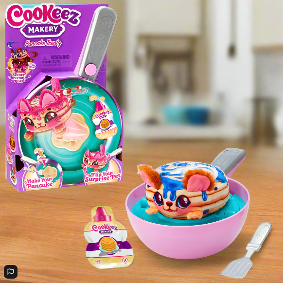 Cookeez Makery Pancake Treatz Plush Surprise