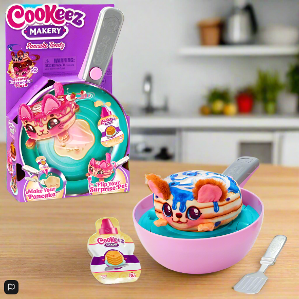 Cookeez Makery Pancake Treatz Plush Surprise