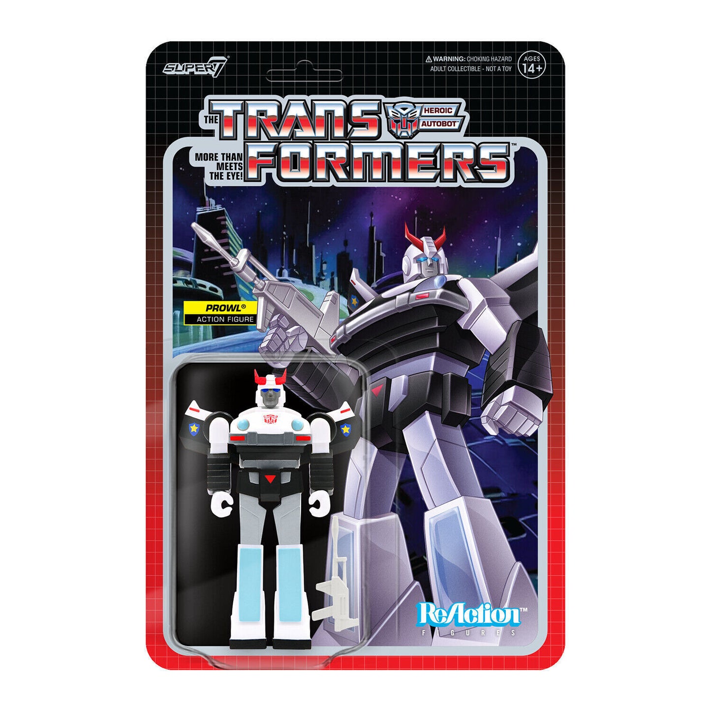 Transformers Evil Decepticon - Prowl - ReAction  Action Figure