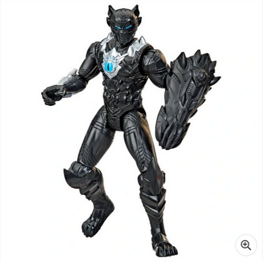 Figurka Marvel Avengers Mech Strike Monster Hunters Black Panther 15cm s příslušenstvím