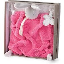 Kaloo Plume Doudou Rabbit Raspberry